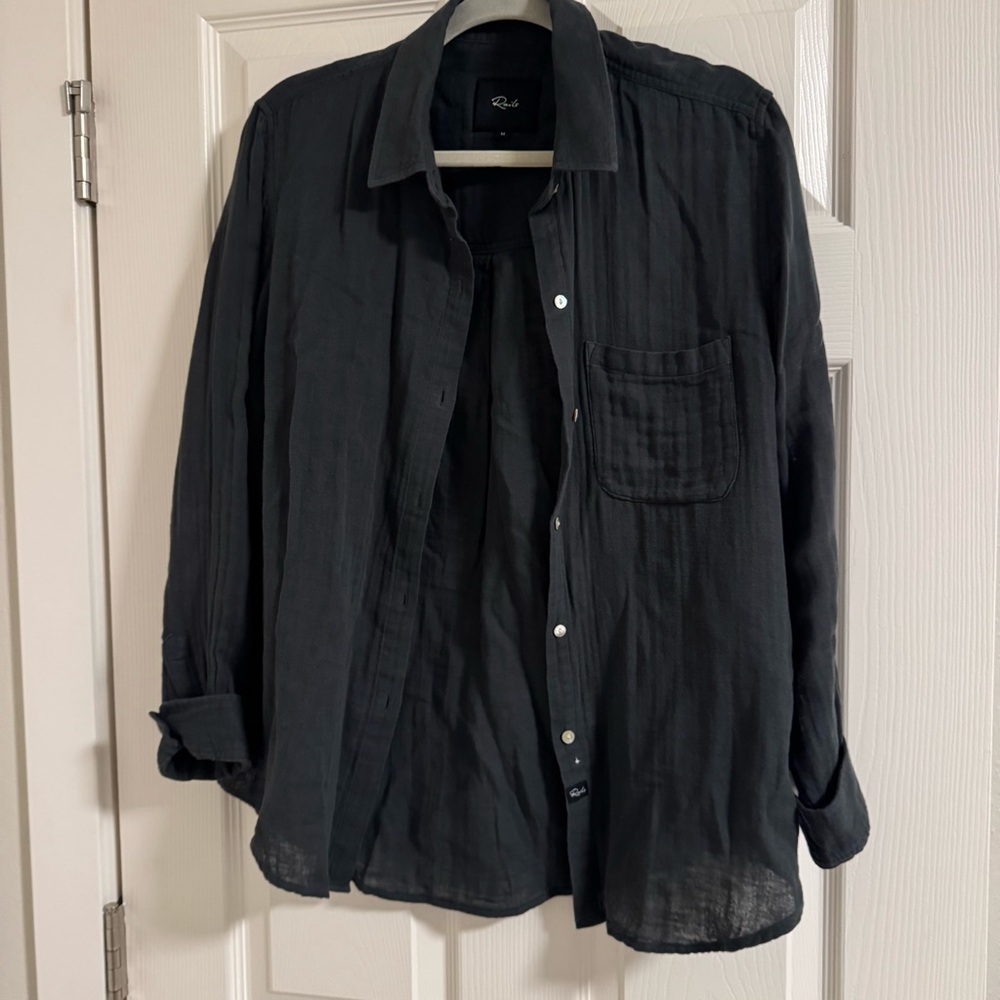 Rails Women's Black Button Down Shirt